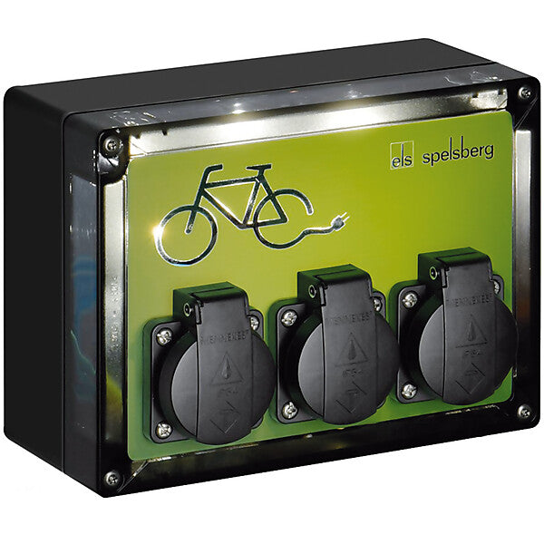 Spelsberg Fahrradladestation mit Sonderschrauben TG BCS 3 LED
